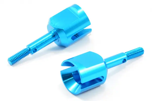 Fastrax Tamiya TT-02 Aluminium Wheel Axle (2) &mdash; image 2 of 2
