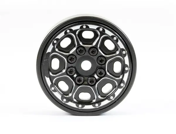 Fastrax TRX-4M CNC Beadlock Wheels (4) - Black — image 2 of 4