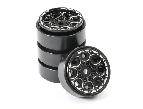Fastrax TRX-4M CNC Beadlock Wheels (4) - Black — image 3 of 4