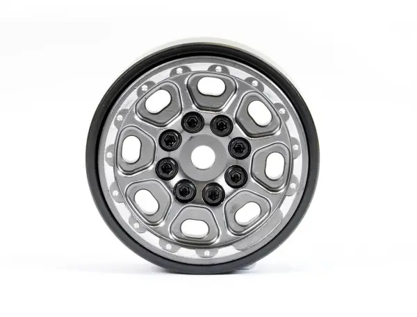 Fastrax TRX-4M CNC Beadlock Wheels (4) - Titanium — image 2 of 4
