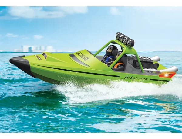 FTX Glader Turbojet RC Speed Boat - Green