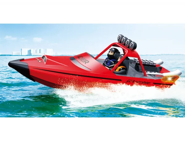 FTX Glader Turbojet RC Speed Boat - Red