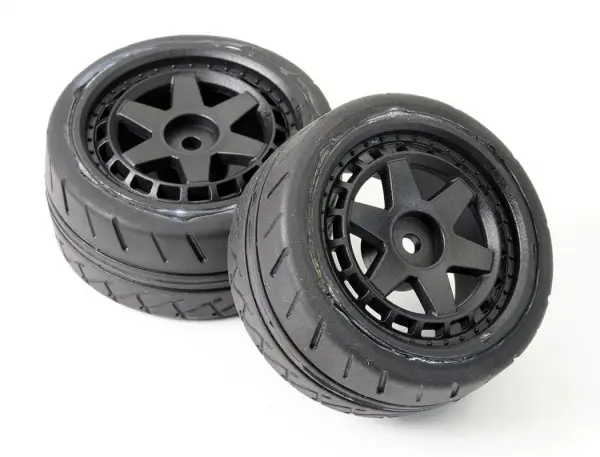 FTX Stinger Rear 32mm Rubber Wheel/Tyres (2) — image 3 of 3