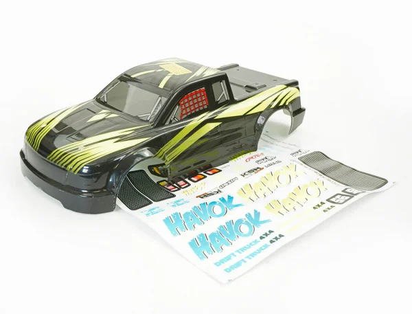 FTX Havok Drift Truck Body - Yellow