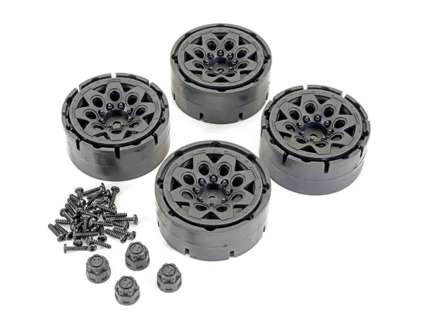 FTX Gladius 1.9 Bead Lock Wheel Black (2) &mdash; image 4 of 4