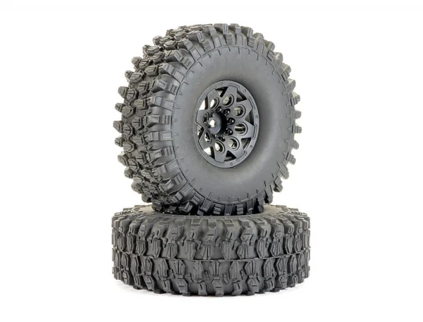 FTX Gladius 1.9 Bead Lock Wheel + Gator Tyre Set (120mm (2)