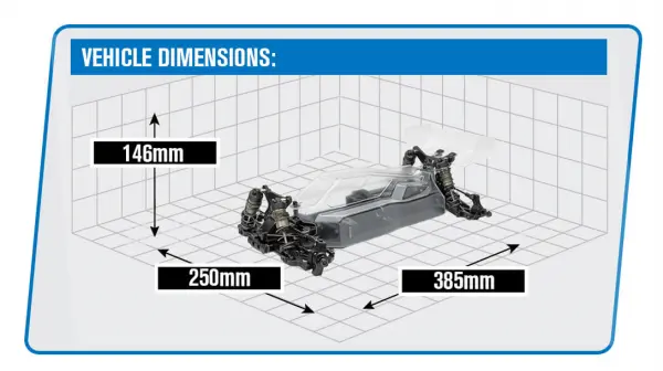 FTX B4X Race Buggy Rolling Chassis — image 15 of 15