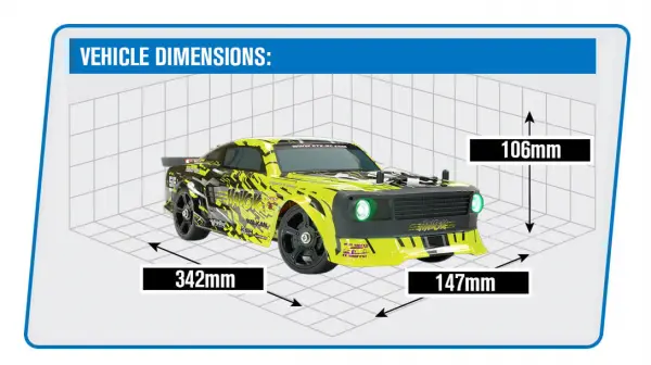 FTX Havok 1:14 Drift Roadster &mdash; image 11 of 16