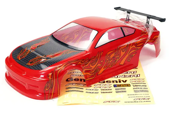 FTX Banzai Pre-Painted 1:10 Drift Bodyshell With Decals + Wing (255mm WB) — image 7 of 7