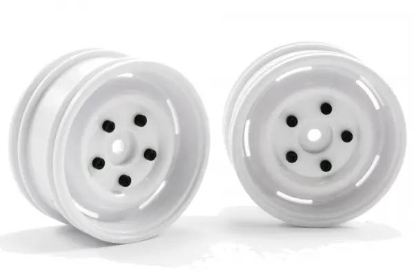 FTX Outback Steel Lug Wheel (2 ) - White — image 4 of 4