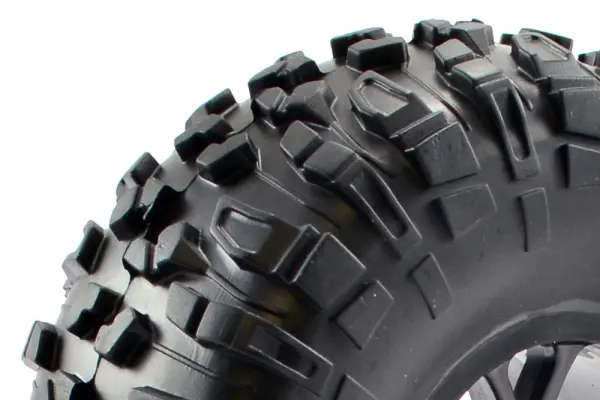 FTX Outlaw Pre-Mounted Wheels + Tyres - Black &mdash; image 3 of 4