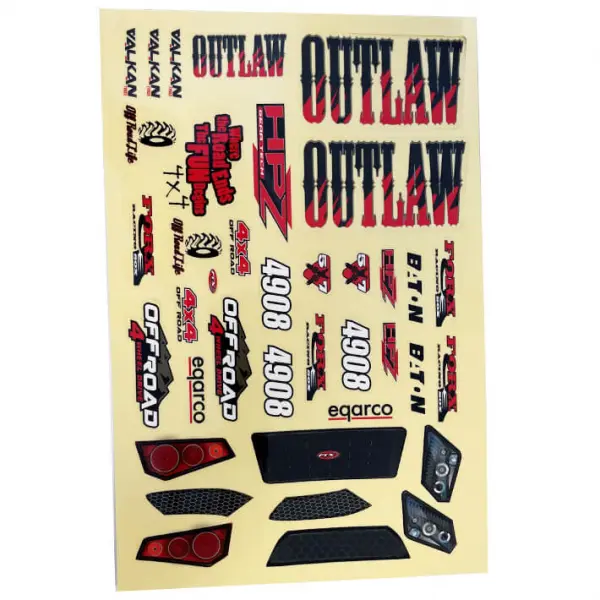 FTX Outlaw Brushed Red Body (Uncut) &mdash; image 3 of 3