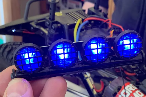 FTX Outlaw Aluminium Frame Roof Headlight Set — image 6 of 6