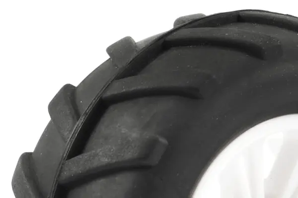 FTX Comet Monster Front Mounted Tyre + Wheel White — image 2 of 3