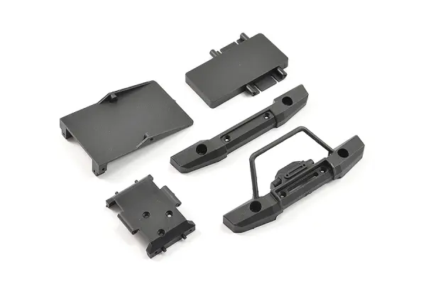 FTX Mini Outback 2.0 Fr/Rr Bumpers + Electronics Mounts — image 2 of 2