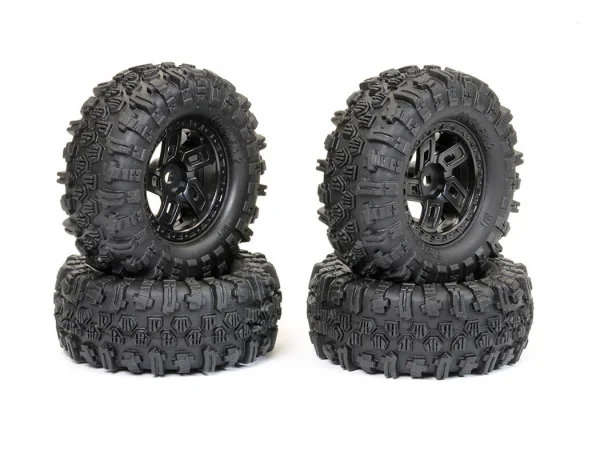 FTX 1:18 Comp Compound Gator 60mm Mounted Tyres (4)