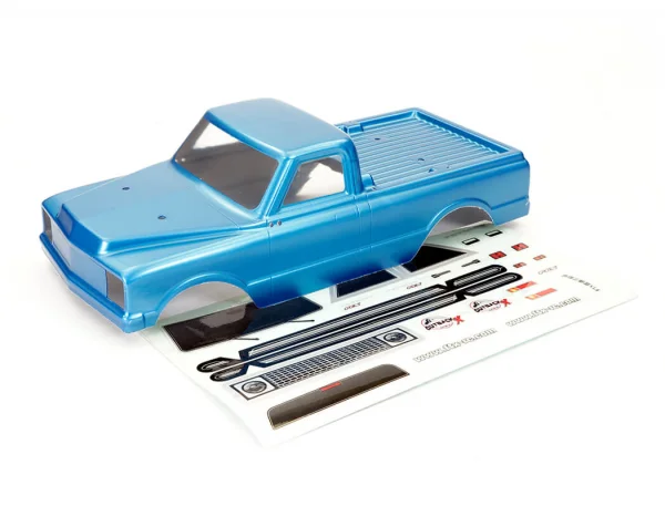 FTX Outback Mini X 2.0 Patriot Lexan Body - Metallic Blue