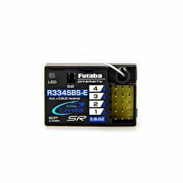 Futaba R334SBS-E 4 Channel S BUS Telemetry Receiver