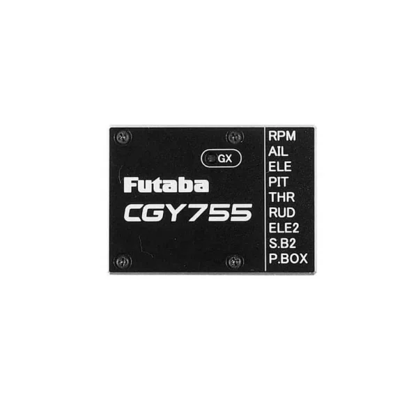 Futaba CGY755-GPB1 3-Axis 3D/F3C Helicopter Gyro and Governor With Programmer
