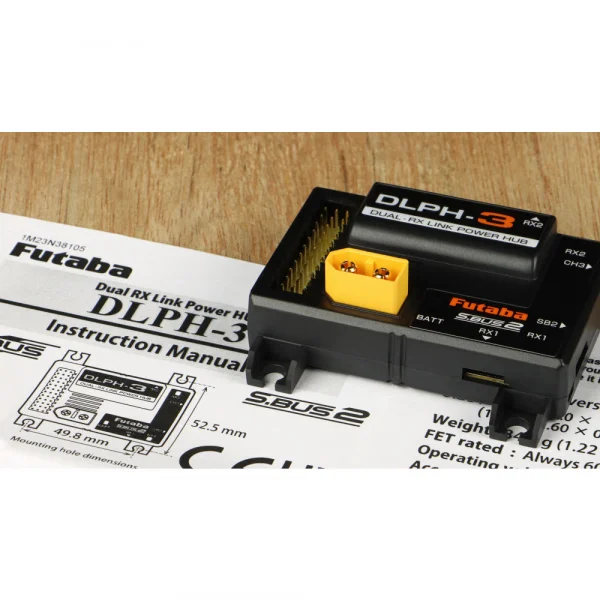 Futaba DLPH-3 10 Channel Dual RX Link Power Hub