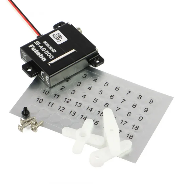 Futaba S-AG500 Corelss Slim Digital Servo PWM/S.Bus2 9.5kg 0.12s 6.0V - 7.4V