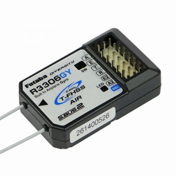 Futaba R3306GY Receiver + 6 Axis Gyro With S.BUS2 — image 1 of 3