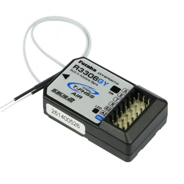 Futaba R3306GY Receiver + 6 Axis Gyro With S.BUS2 — image 2 of 3