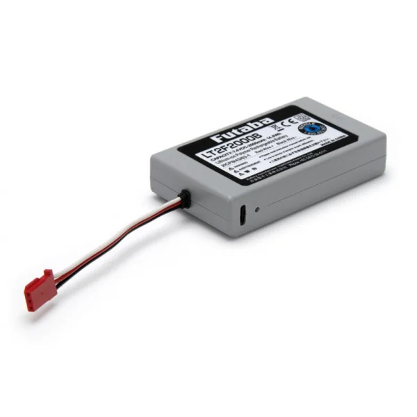 Futaba LT2F2000B 7.4V 2000mAh LiPo Transmitter Battery for T16IZ Tx