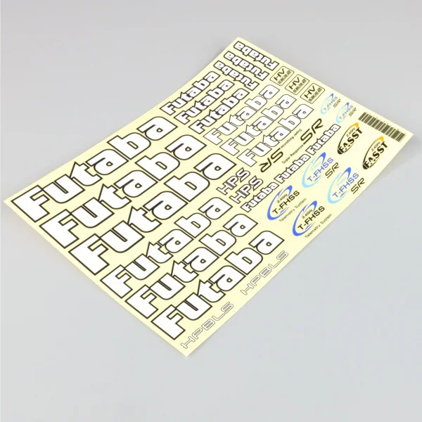 Futaba Car Decal Sheet