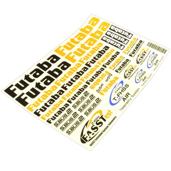 Futaba Air Decal Sheet — image 1 of 2