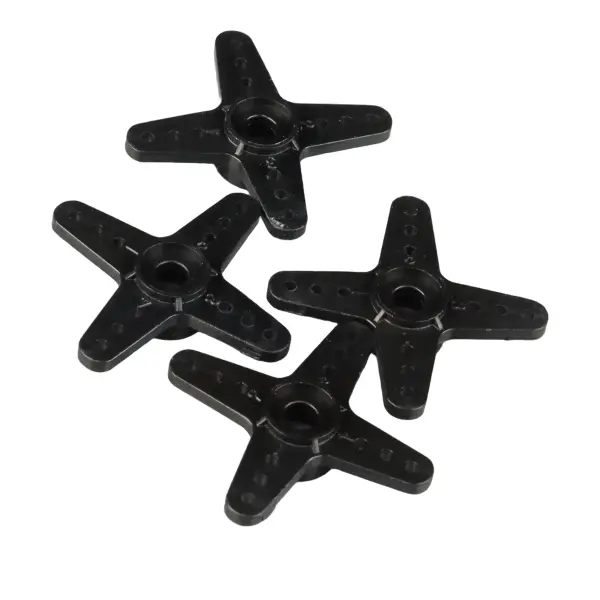 Futaba Plastic Servo Horn F (Small Cross - 4pcs) — image 1 of 2