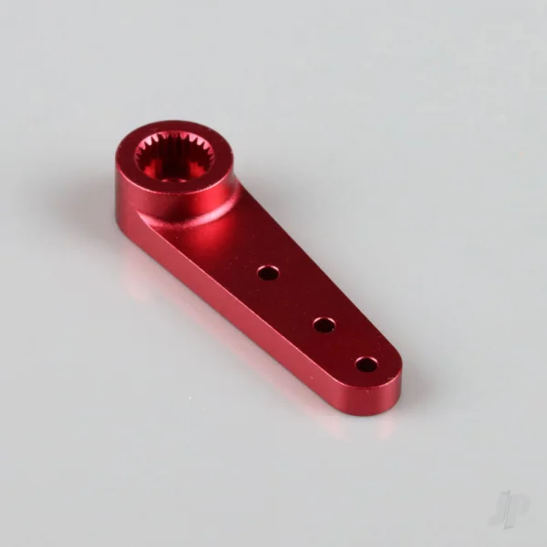 Futaba Alloy Single Servo Arm 1 (25.4mm) Red — image 2 of 2
