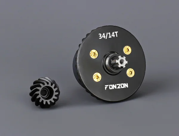 Method RC Fonzon 34/14T Universal Full Metal F/R Diff -Arrma 1:10 4X4