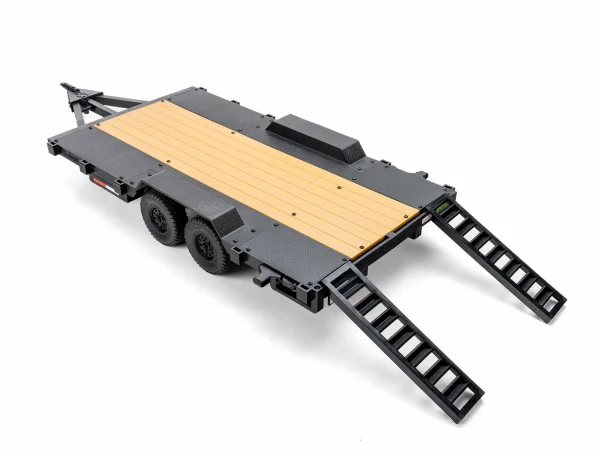 1:10 SCX10 Flat Bed Vehicle Trailer &mdash; image 4 of 12