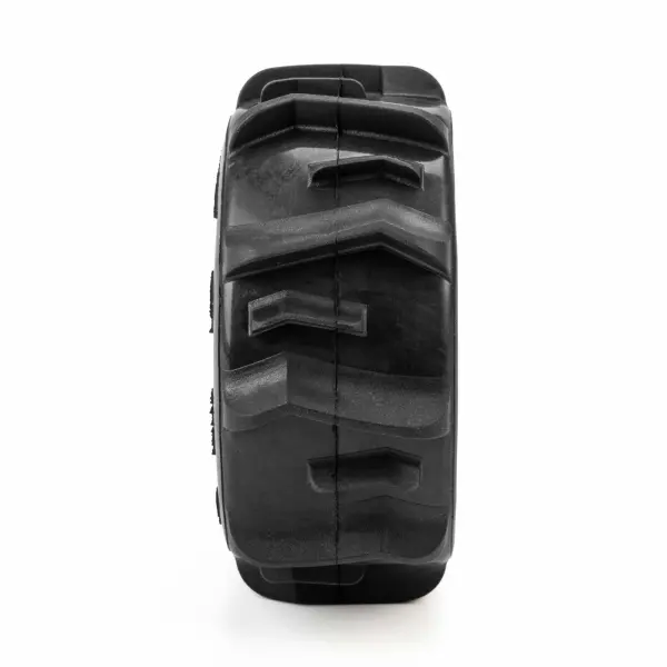 ProLine 1:16 Dumont Paddle Tires Mounted on Black Split Six 12mm Hex Wheels (2) — image 3 of 8