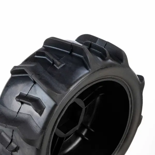ProLine 1:16 Dumont Paddle Tires Mounted on Black Split Six 12mm Hex Wheels (2) — image 6 of 8