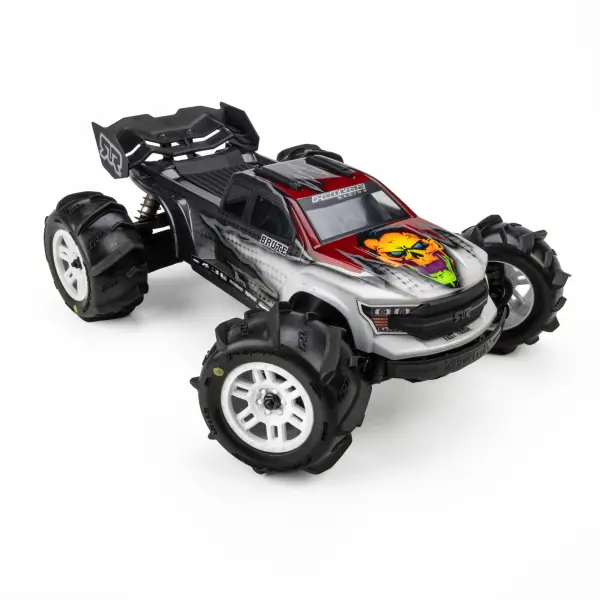 ProLine 1:16 Dumont Paddle Tires Mounted on White Split Six 12mm Hex Wheels (2) &mdash; image 6 of 7
