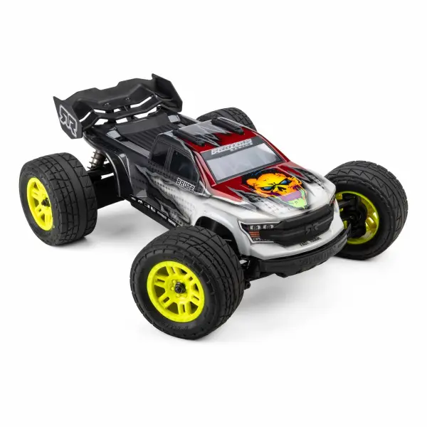 ProLine 1:16 Menace Street Tires Mounted on Yellow Split Six 12mm Hex Wheels (2) — image 5 of 7
