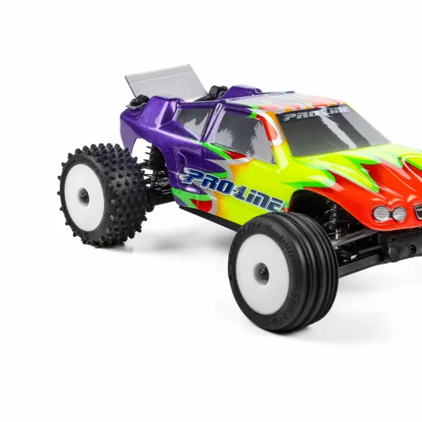 Edge Front / Step Pin Rear Tires Mounted 7mm White (4): Losi — image 11 of 12