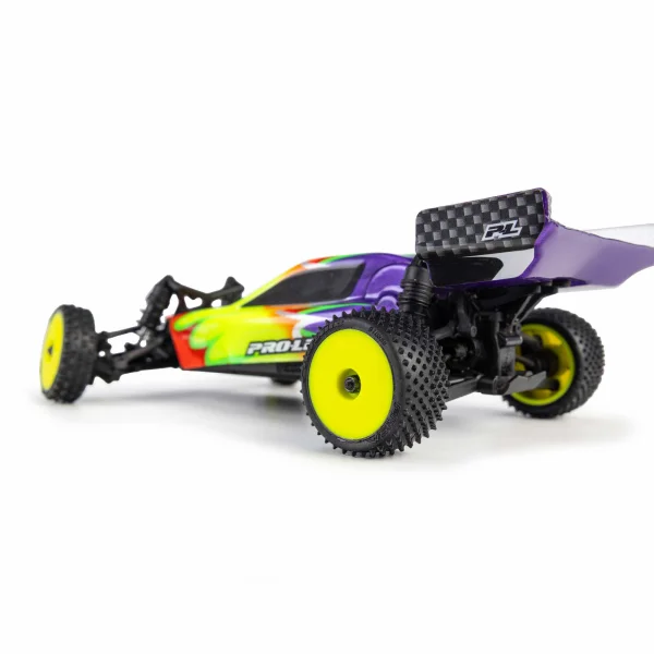 1/24 Wedge Front and Prism Rear Carpet Tires Mounted 7mm - Ye — image 3 of 5