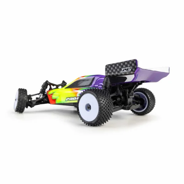 1/24 Wedge Front and Prism Rear Carpet Tires Mounted 7mm - Wh — image 2 of 5