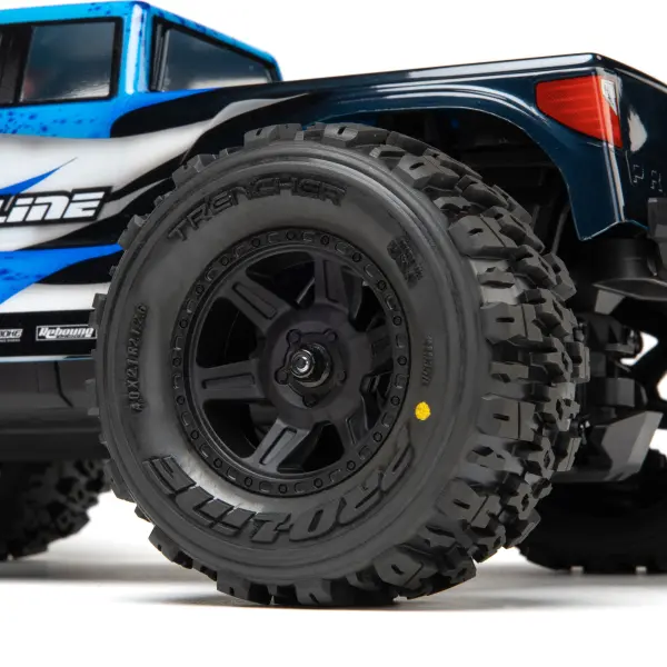 ProLine 1:16 Trencher Front/Rear Tires Mounted on Desperado 2.0 Wheels (2) &mdash; image 8 of 8