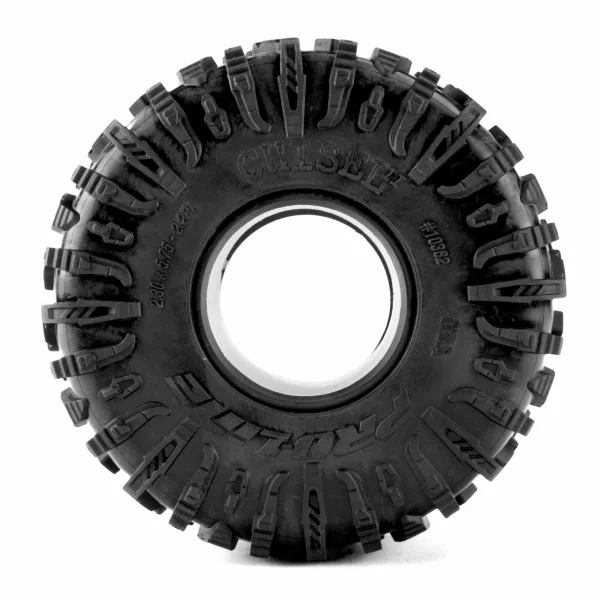 1:10 Chisel II Tire G8 Front/Rear 2.2 Crawler Tire (2) — image 7 of 9