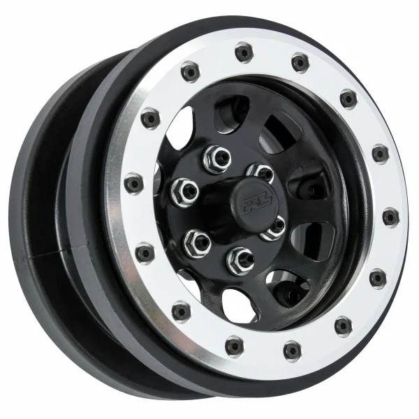 Steelies Silver/Black 2.9 Stamped Steel Dual Offset ( 2/ 10