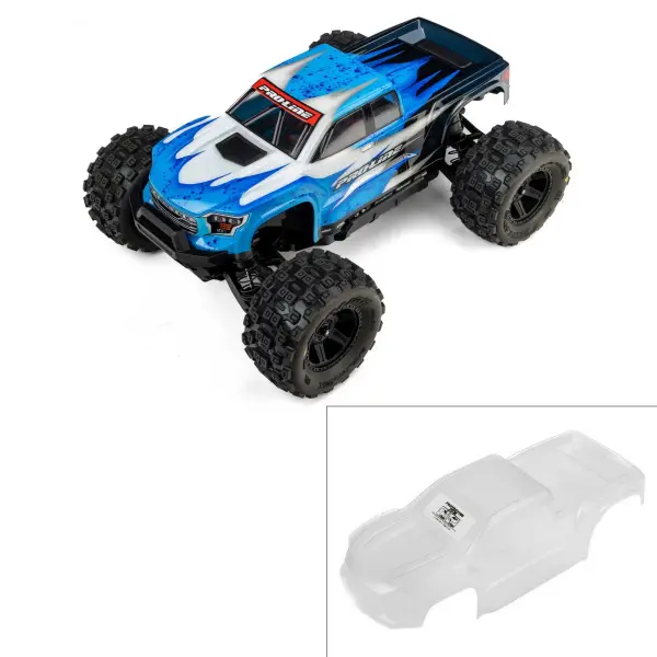 1:16 Pre-Cut Brute Clear Body: Traxxas Mini MAXX — image 1 of 9