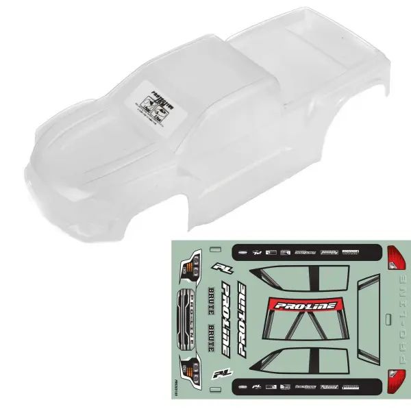1:16 Pre-Cut Brute Clear Body: Traxxas Mini MAXX — image 8 of 9
