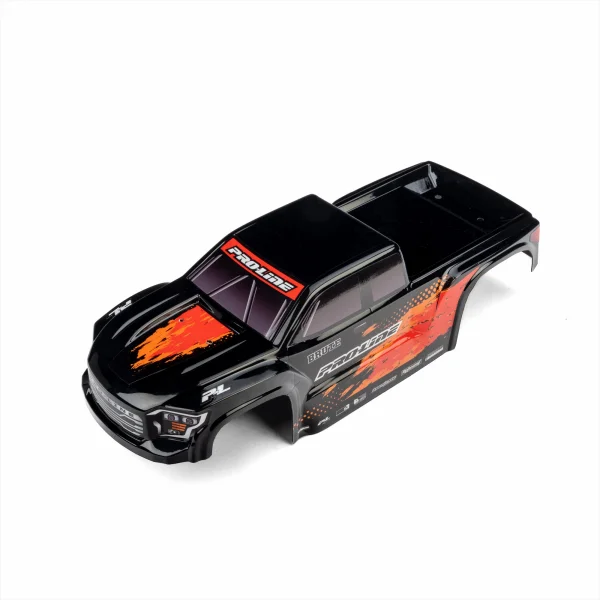 1:16 Pre-Cut Truck Body Tough Color Black: Traxxas Mini MAXX — image 3 of 12