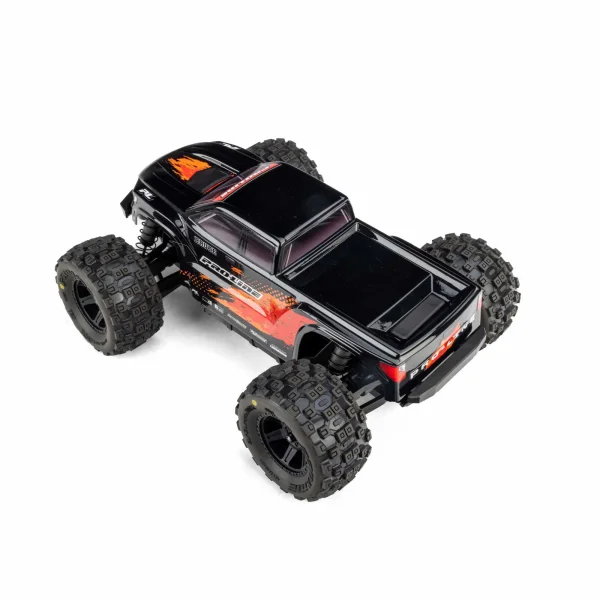 1:16 Pre-Cut Truck Body Tough Color Black: Traxxas Mini MAXX — image 8 of 12