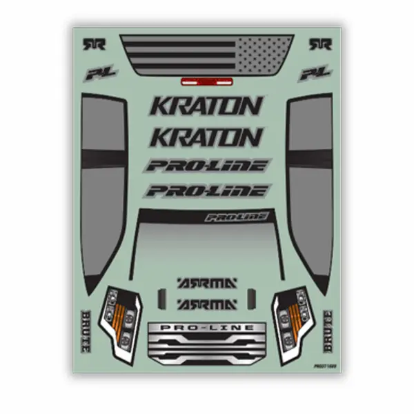 ProLine Brute Clipless Clear Body - Arrma Kraton 6S — image 10 of 11