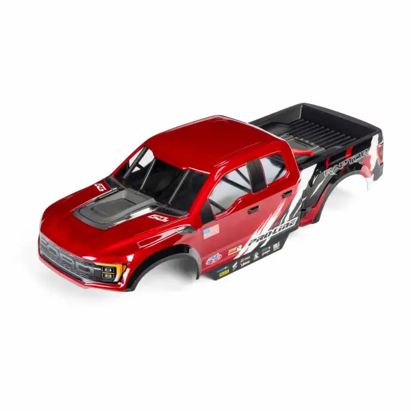ProLine Pre-Cut 2022 Ford Raptor Clear Body - ARRMA QUAKE 4S — image 8 of 11